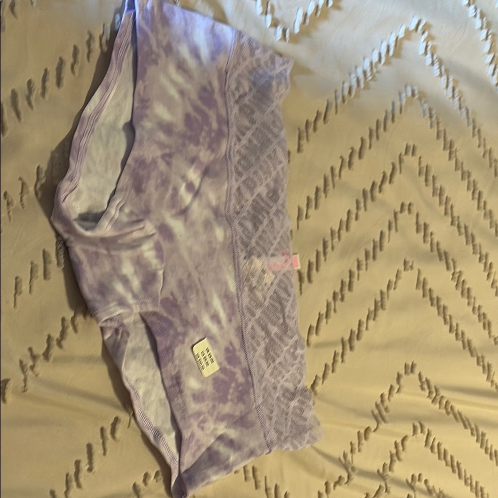 Purple Tie-Dye Top
